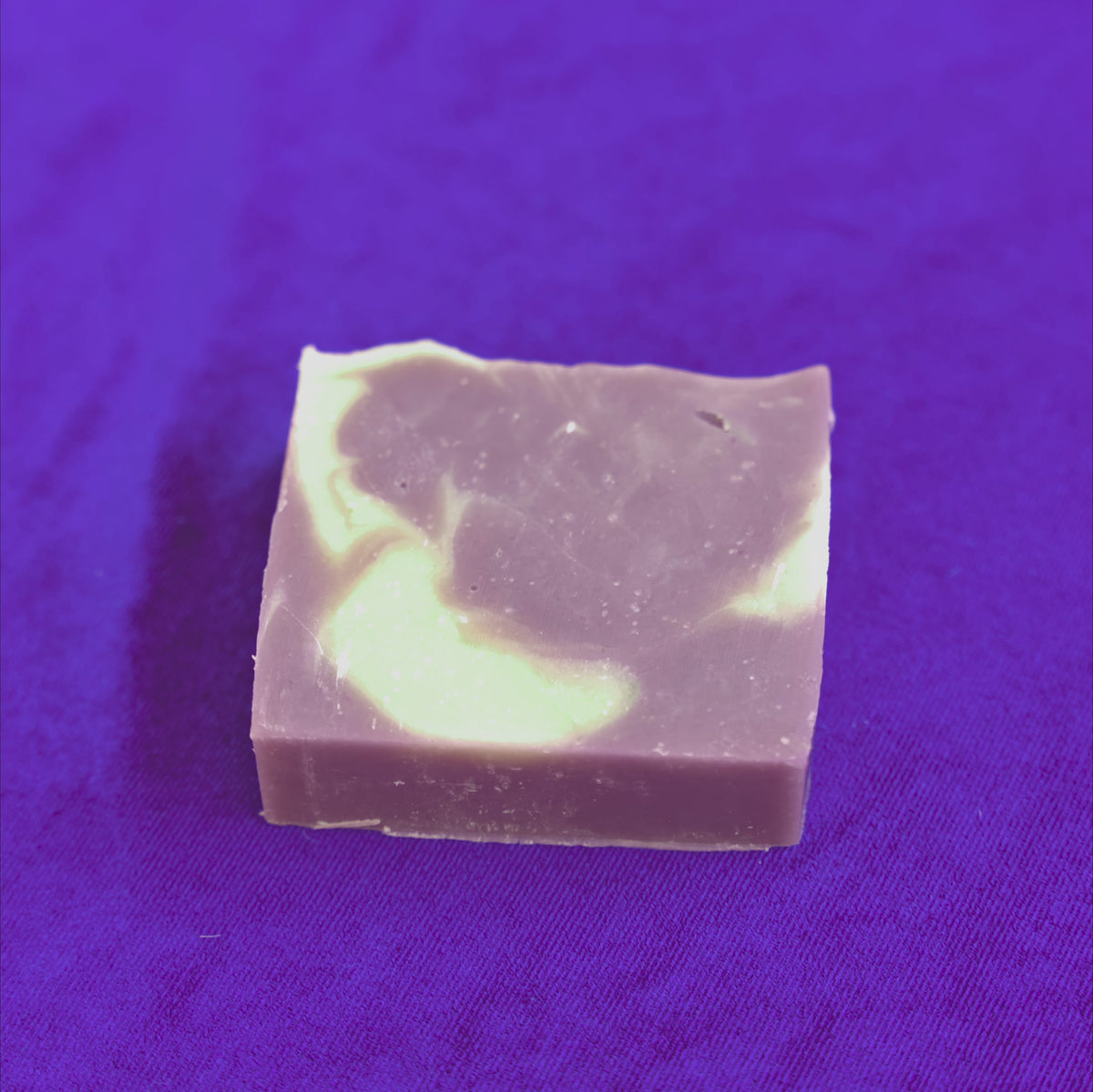 Al Domi Soap Bar on blue clothe